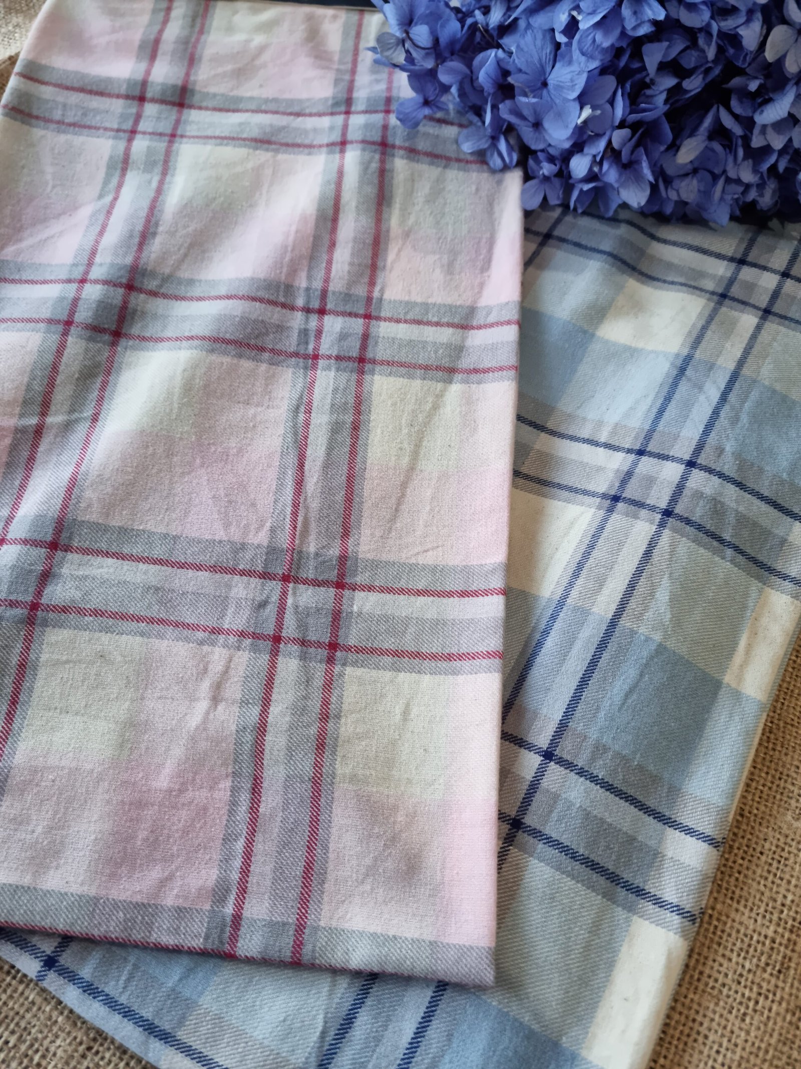Cotton Plaid - Silky Jaya Textile